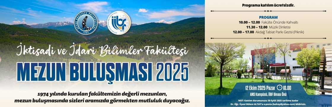 (Turkish) İİBF & MEZUN BULUŞMASI 2025