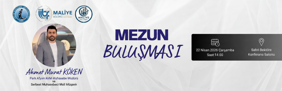 Park Afyon AVM Muhasebe Müdürü Ahmet Murat Köken, Maliye Bölümü Öğrencileriyle Buluştu